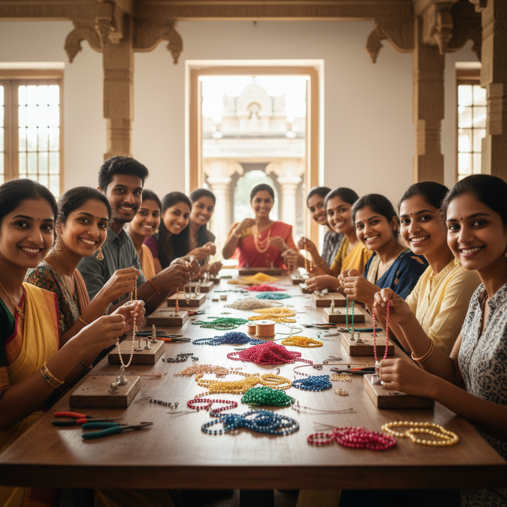 Art of Adornment: Fashion Jewelry Making Classes in Kumbakonam