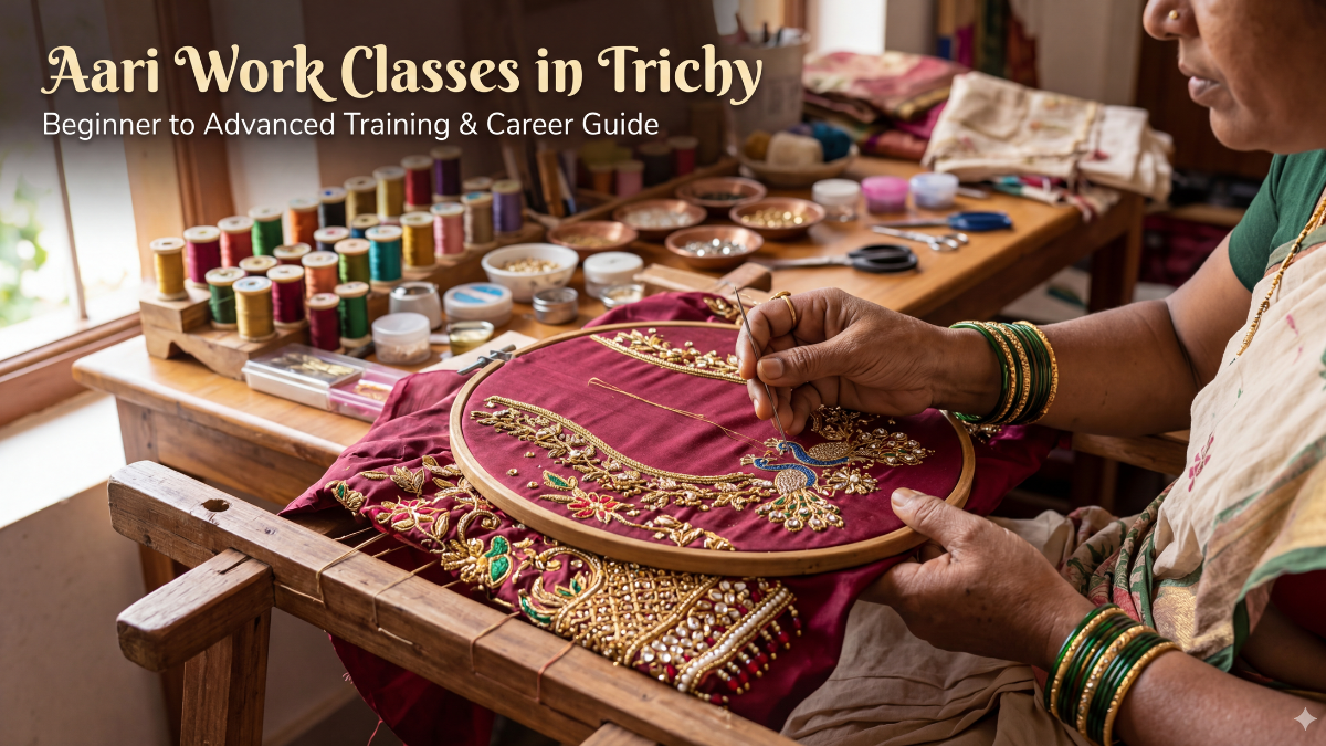 Aari Work Classes in Kumbakonam – Complete Guide to Training, Fees & Career Opportunities