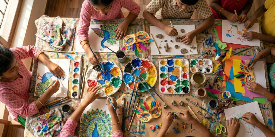 Art and Craft Summer Camp in Trichy