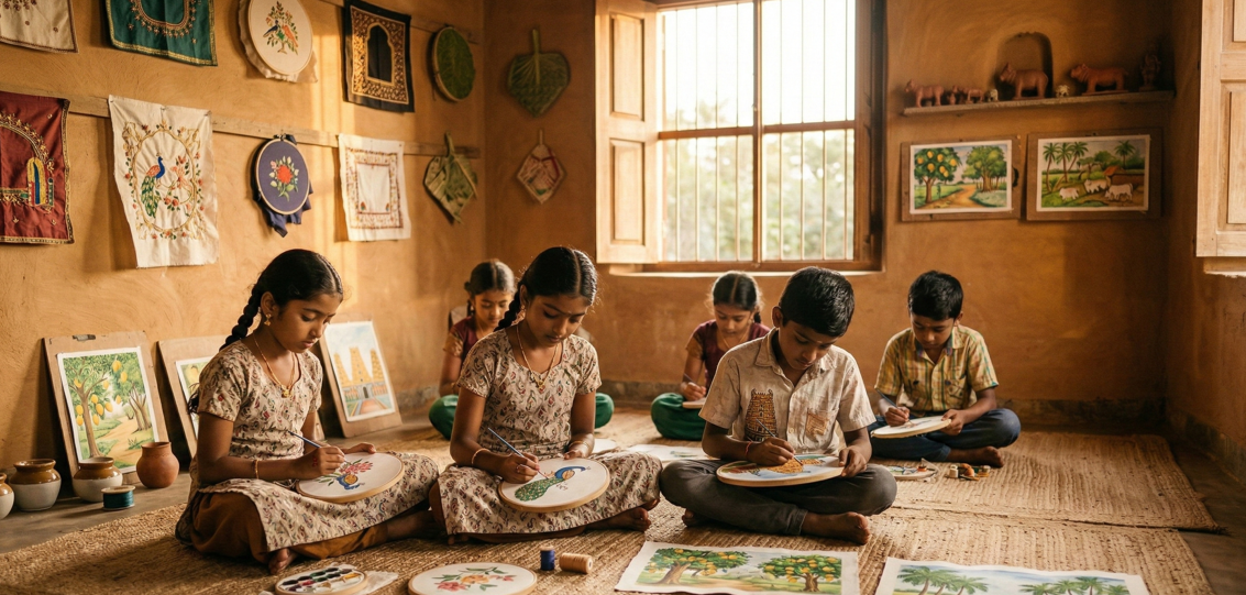 Art and Craft Summer Camp in Kumbakonam – Kids Creative Camp 2026